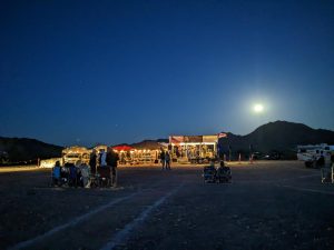 Morocco, camping in the dessert 